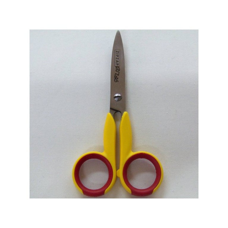 Kinderschere gelb-rot 13 cm