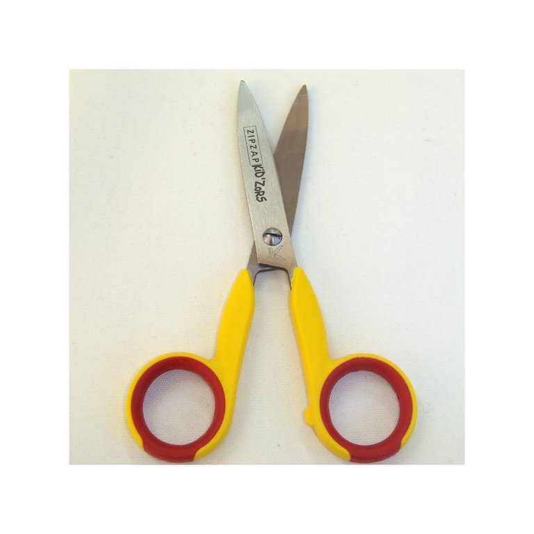 Kinderschere gelb-rot 13 cm